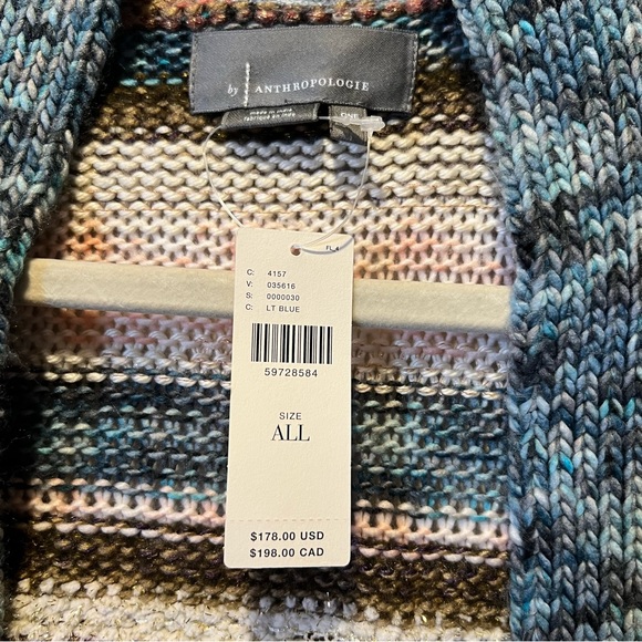 Anthropologie Striped Knee-Length Duster - Picture 4 of 4